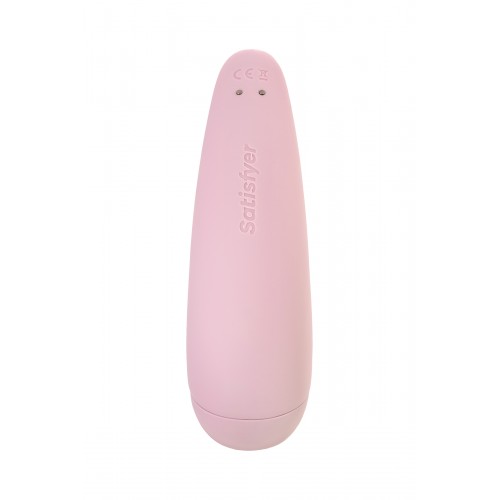 Вакуумно-волновой стимулятор Satisfyer Curvy 2+ Pink с дистанционном управлением