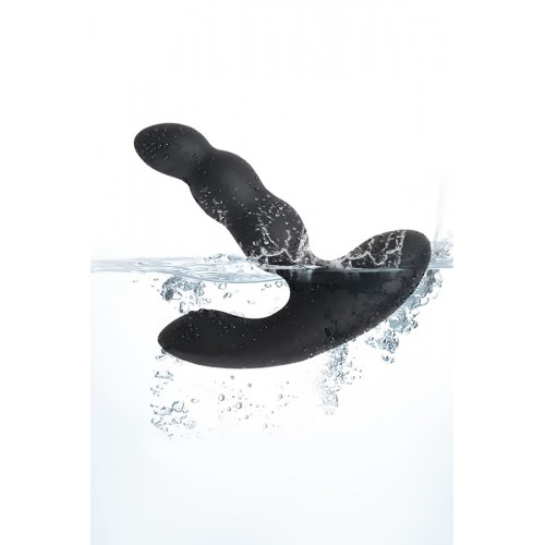 Стимулятор простаты Levett Nitoc с пультом ДУ, силикон, чёрный