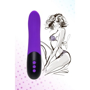 Ротатор Штучки-Дрючки «Дрючка-заменитель», силикон, фиолетовый, 18 см (иной угол)