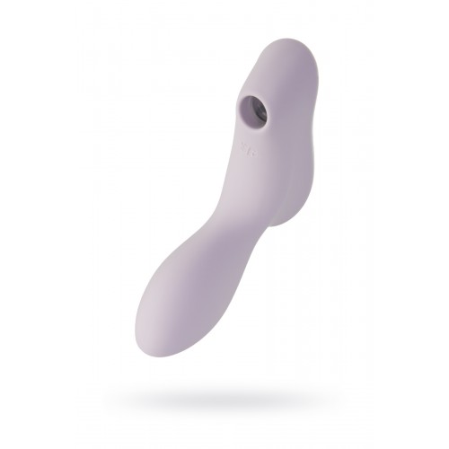 Вакуумный стимулятор клитора Satisfyer Curvy Trinity 2, фиолетовый
