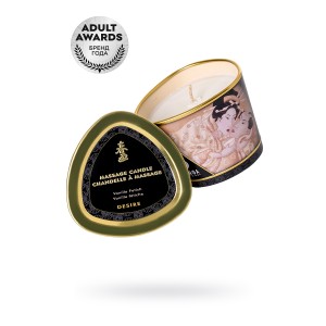 Массажное аромамасло Shunga Desire с ароматом ванили, 170 мл (иной угол)