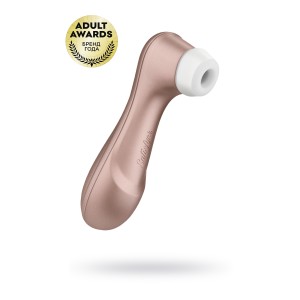 Вакуум-волновой бесконтактный стимулятор клитора Satisfyer PRO 2 NG, силикон+ABS пластик, розовый, 1 Вакуум-волновой бесконтактный стимулятор клитора Satisfyer PRO 2 NG, силикон+ABS пластик, розовый, 1 (иной угол)