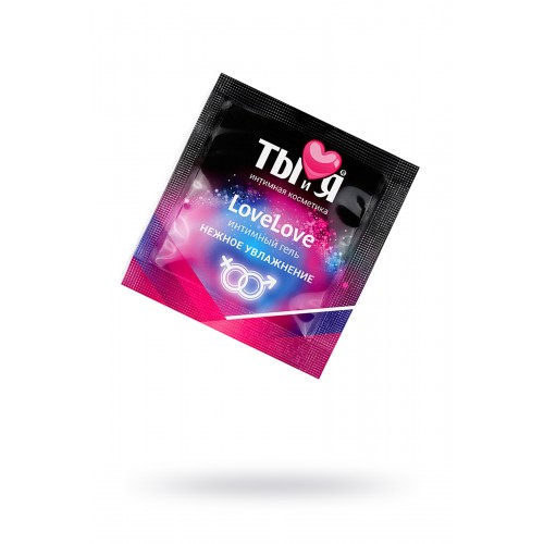 Увлажняющий интимный гель Ты и Я  LoveLove 4 г по 20 шт в упаковке