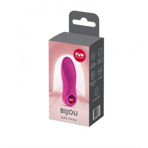 Перезаряжаемый мини-вибратор Fun Factory Bijou L-9.4 см, Германия
