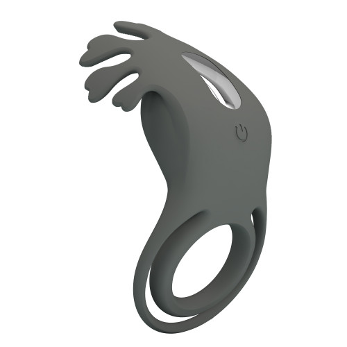 Перезаряжаемое эрекционное кольцо с вибростимуляцией клитора Pretty love Master Ring Ruben