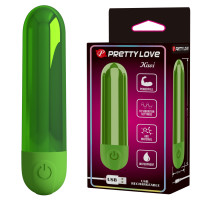 Вибропуля Pretty Love Kiwi зелёная