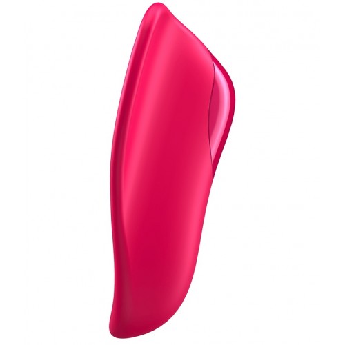 Перезаряжаемый вибратор на палец красный High Fly Satisfyer