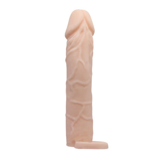 Насадка-удлинитель на пенис с закрытой головкой Pretty Love Penis Sleeve 7" Large