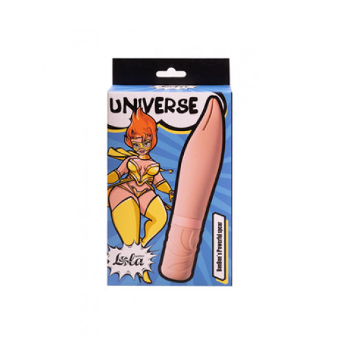 Перезаряжаемый бежевый вибратор Universe BonBon’s Powerful Spear