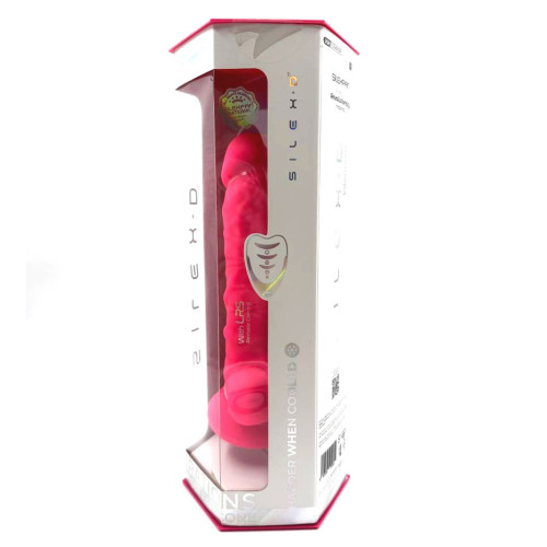 Реалистичный розовый вибратор SILEXD Model 1 "8" 20 см