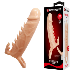 Насадка-удлинитель на пенис Pretty Love Penis Sleeve Emmitt
