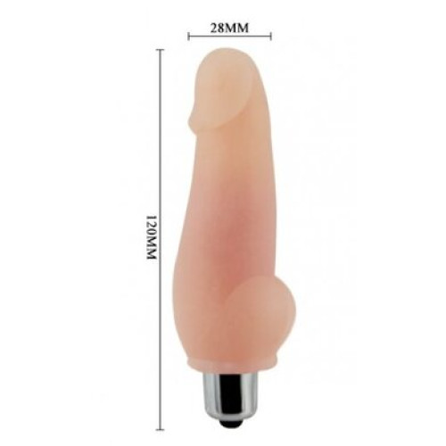 Реалистичный мини-вибратор Baile Super Mini