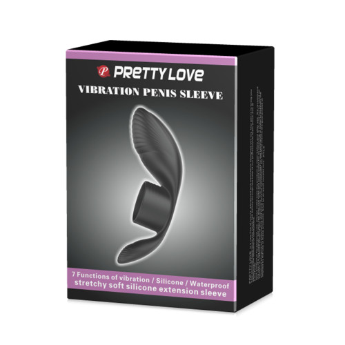 Вибронасадка на пенис Pretty Love Vibration Penis Sleeve