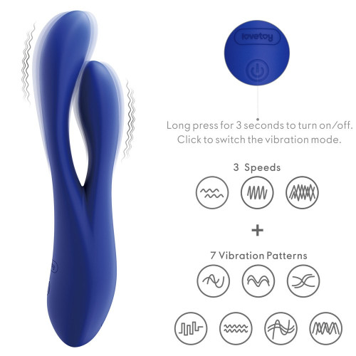 Перезаряжаемый вибратор L'Allure Pulse