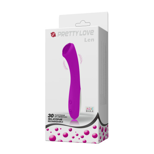 Перезаряжаемый вибратор для стимуляции точки G Pretty Love Len