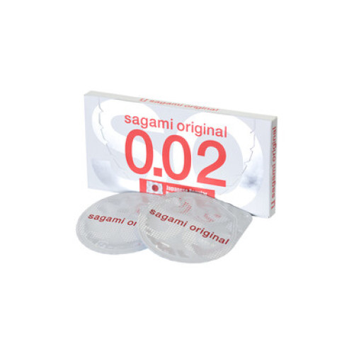 Полиуретановые презервативы Sagami Original 0,02 (2 шт)