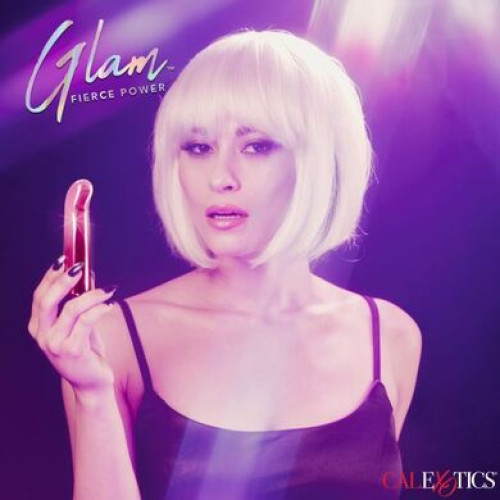 Перезаряжаемый розовый вибратор для G-точки Glam G Vibe