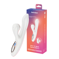 Вибратор с вакуумно-волновым стимулятором клитора Pro+ G-Spot Satisfyer
