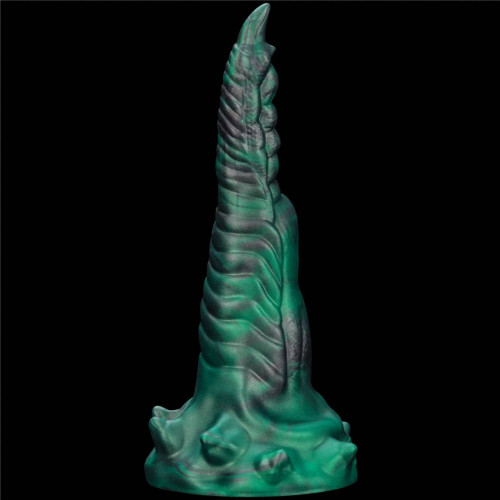 Вибратор в форме лапы с двумя когтями - Double-Claw Vibrating Silicone Dildo Savage Charm 10 режимов вибрации
