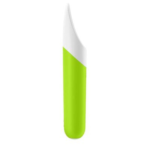 Перезаряжаемый мини-вибратор зелёный Ultra Power Bullet 7 Satisfyer