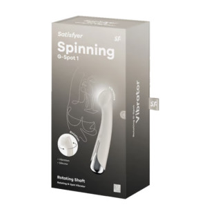 Вибратор для точки G с ротацией бежевый Spinning G-Spot 1 Satisfyer (иной угол)