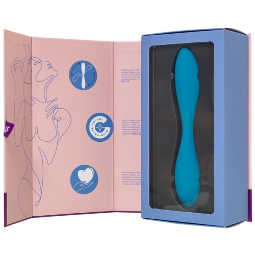 Гибкий вибратор для точки G синий G-Spot Flex 1 Satisfyer