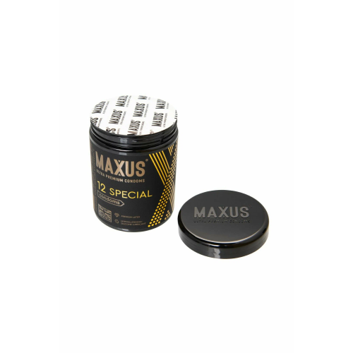 Точечно-ребристые презервативы MAXUS Special X-Edition 12 шт