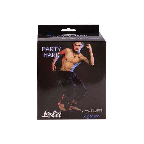 Поножи черные Party Hard Amaze