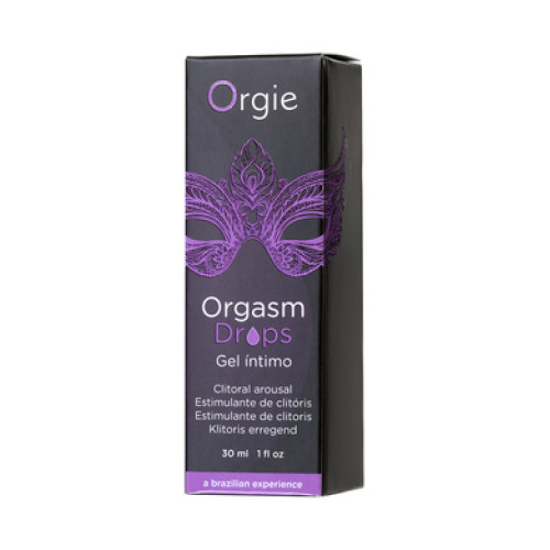 Возбуждающий гель для клитора с разогревающим эффектом ORGIE Orgasm Drops 30 мл