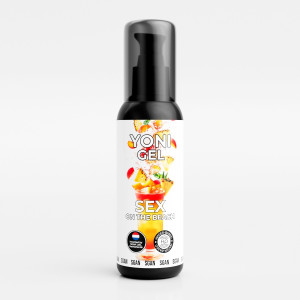 Лубрикант для орального секса со вкусом коктейля Секс на пляже SGAN YONI GEL (100 мл)
