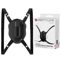 Вибратор для скрытого ношения на ремешках Pretty Love Carter