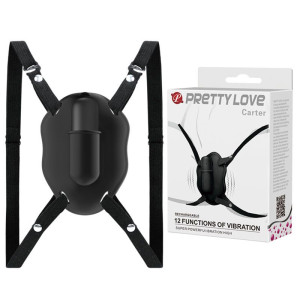 Вибратор для скрытого ношения на ремешках Pretty Love Carter