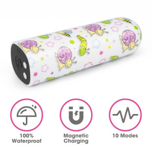 Перезаряжаемый мини вибратор LoveToy Snails Massager (иной угол)