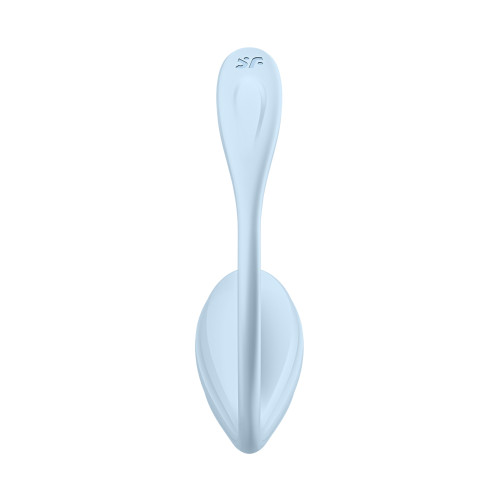 Смарт-виброяйцо голубое Smooth Petal Satisfyer