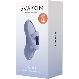 Гибкий смарт-вибратор Svakom Echo 2