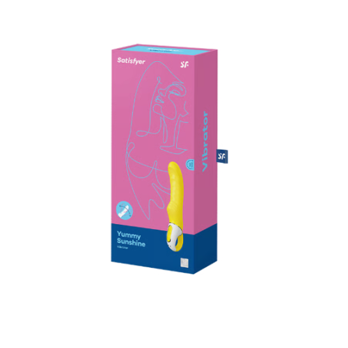 Вибратор для симуляции точки G желтый Yummy Sunshine Satisfyer