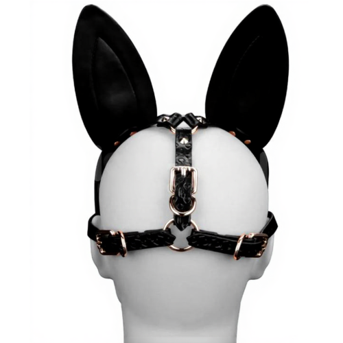 Маска из искусственной кожи Rebellion Reign Rebel Bunny