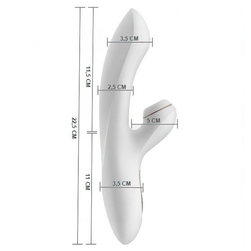 Вибратор с вакуумно-волновым стимулятором клитора Pro+ G-Spot Satisfyer