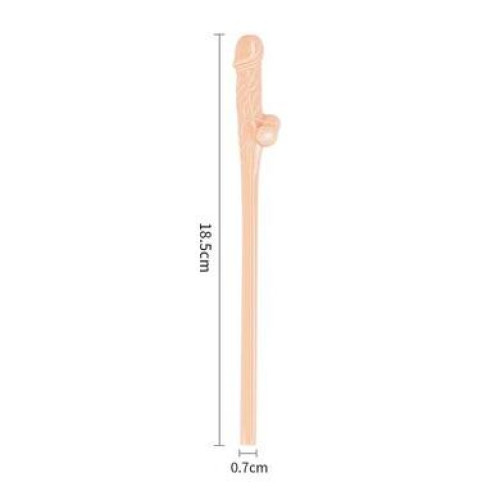 Трубочки бежевые Original Willy Straws