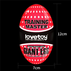 Большое яйцо-мастурбатор Giant Egg Stamina Nodules Edition (иной угол)