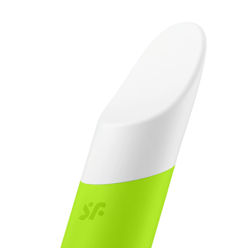 Перезаряжаемый мини-вибратор зелёный Ultra Power Bullet 7 Satisfyer