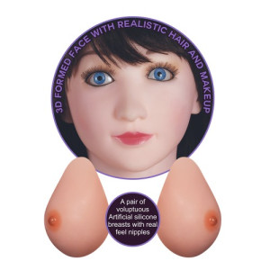 Кукла для секса с пышной грудью Silicone Boobie Super Love Doll (иной угол)