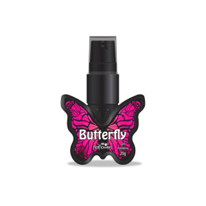 Возбуждающий клиторальный гель со вкусом вишни BUTTERFLY (25 г)