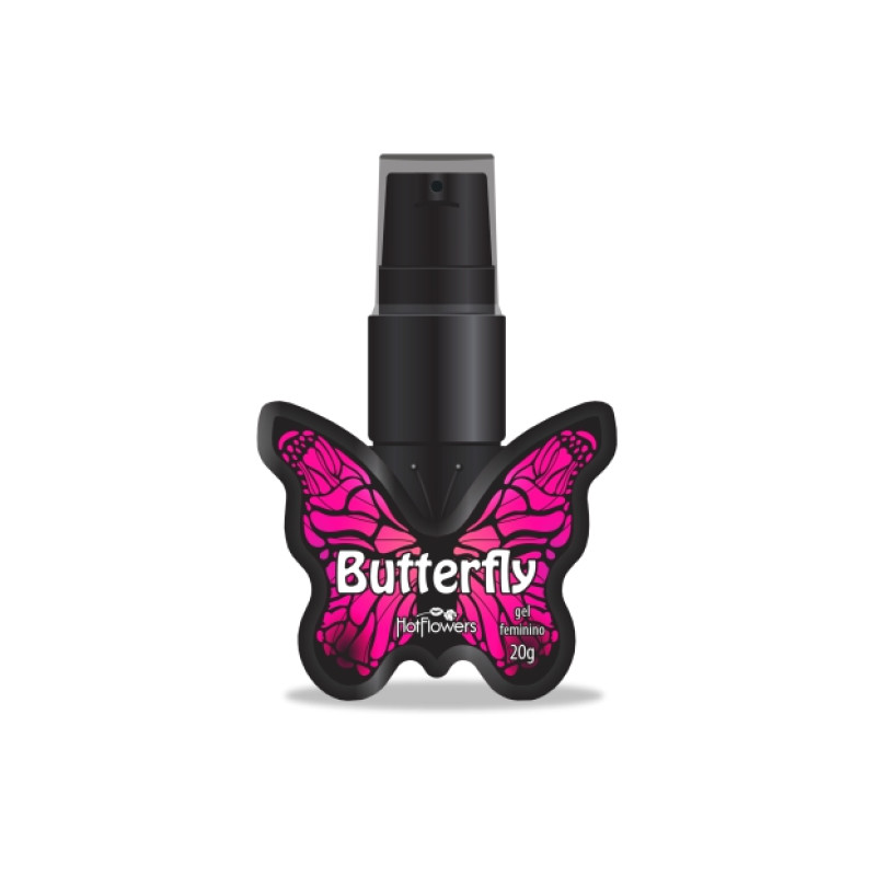 Возбуждающий клиторальный гель со вкусом вишни BUTTERFLY (25 г)