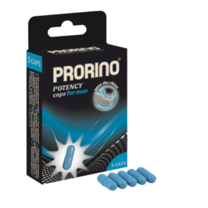 Возбуждающие капсулы для мужчин Prorino (5 шт)