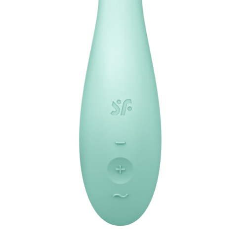 Вибратор для точки G с катающимся шариком мятный Rrrolling Pleasure Satisfyer