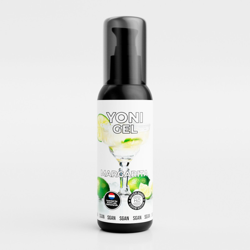 Лубрикант для орального секса со вкусом коктейля Маргарита SGAN YONI GEL (100 мл)