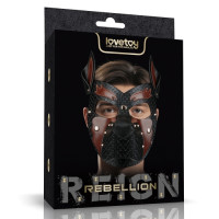 Маска из искусственной кожи Rebellion Reign Howl Pup