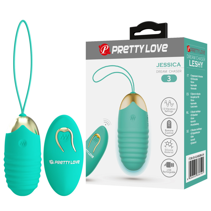 Виброяйцо с пультом Pretty Love Jessica