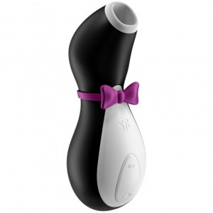 Бесконтактный стимулятор клитора с вибрацией Penguin Vibrator Satisfyer (иной угол)